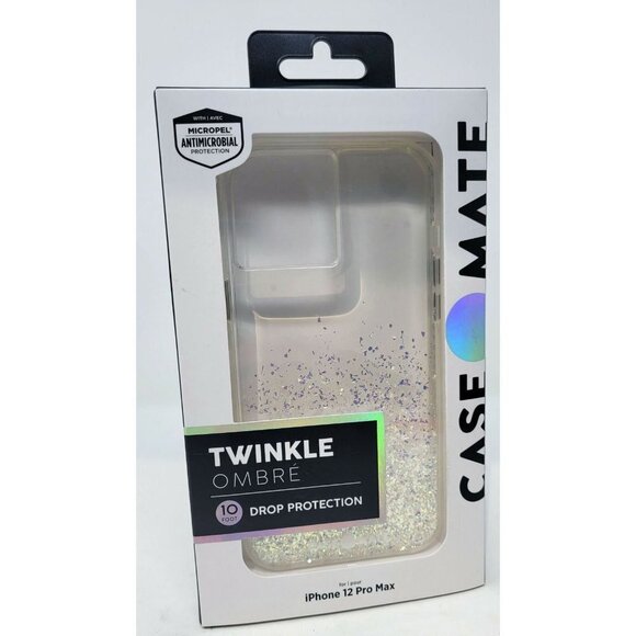 Case-Mate Twinkle Ombre Case for Apple iPhone 12 Pro Max 6.7" - Picture 1 of 3